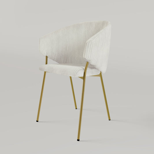 Chair Throne Cord Gold - Ecru