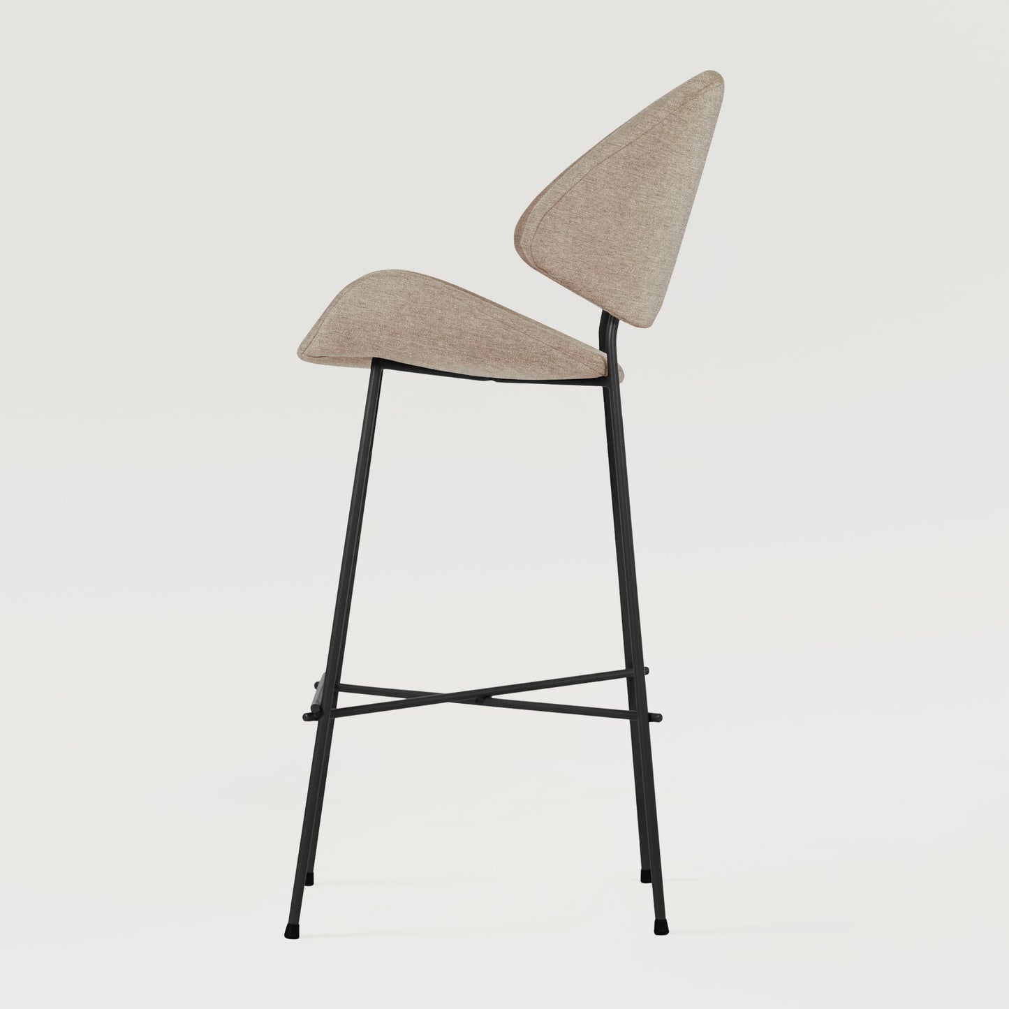 Bar stool Cheri Bar Maero High - Ecru