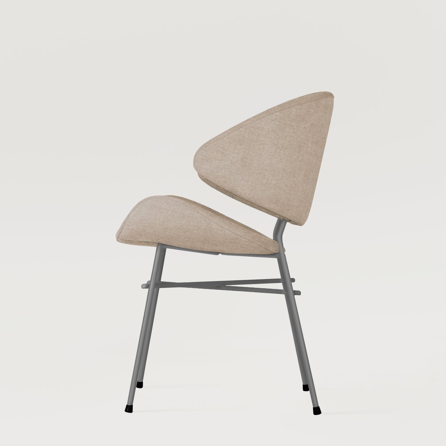 Bar stool Cheri Bar Maero Low - Ecru