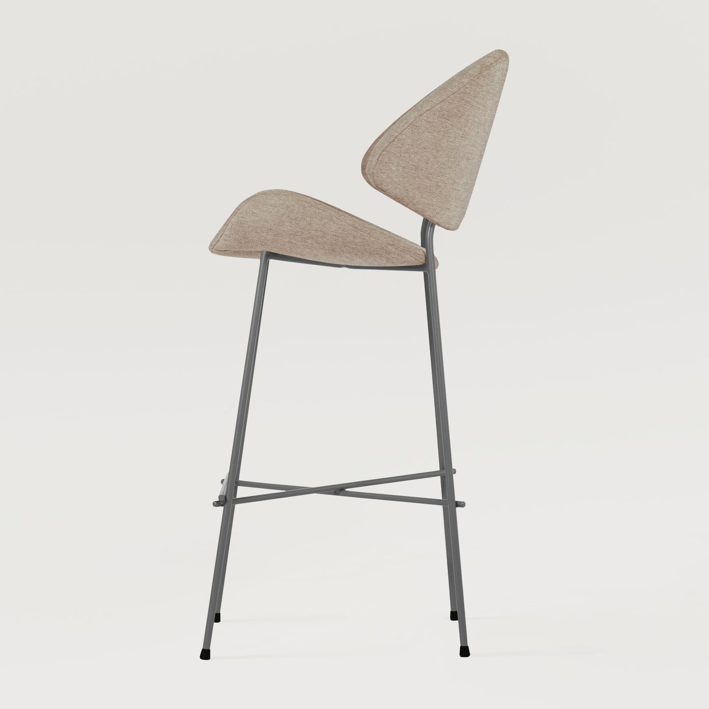 Bar stool Cheri Bar Maero High - Ecru