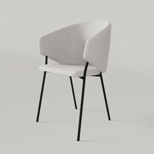 Chair Throne Alvaro - Ecru