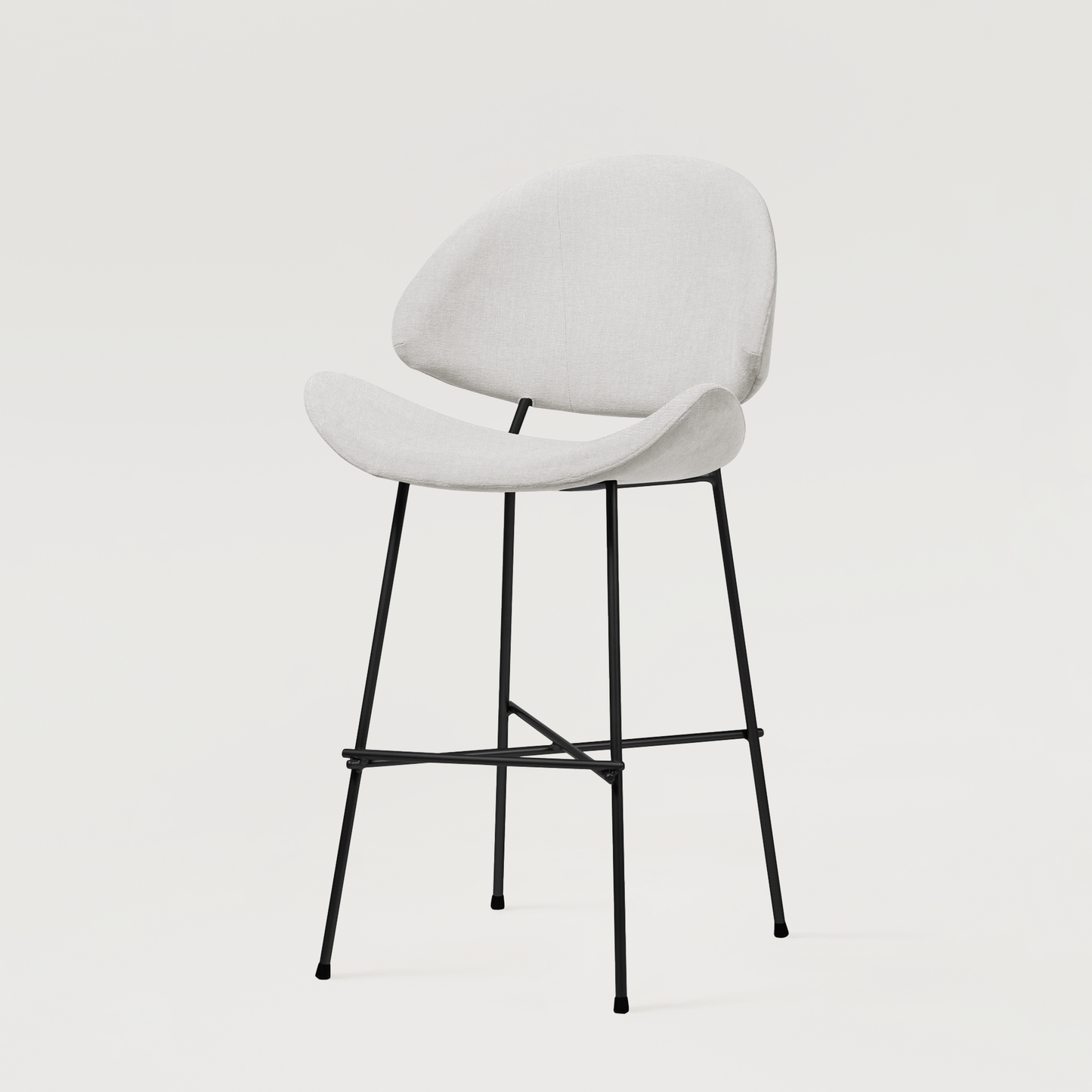 Bar stool Cheri Bar Trend Low - Ecru