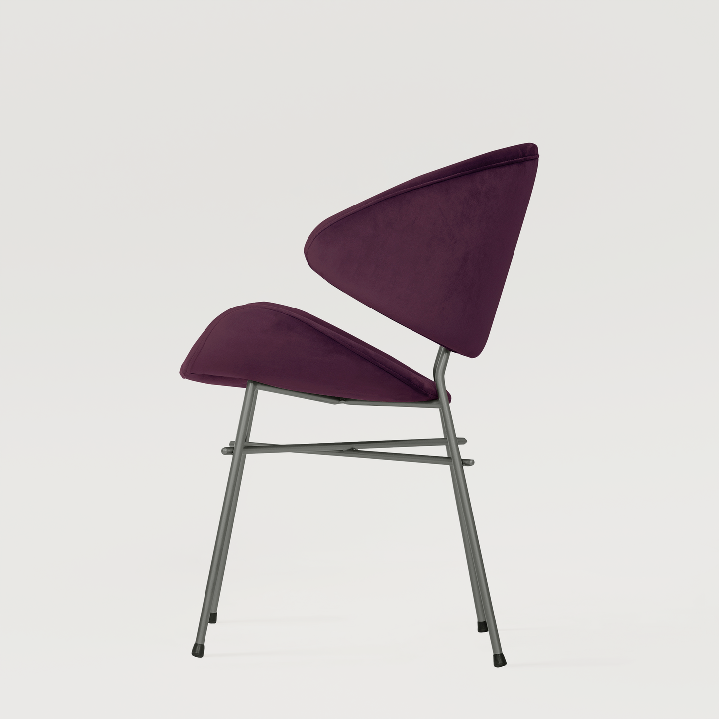 Chair Cheri Velours - Purple