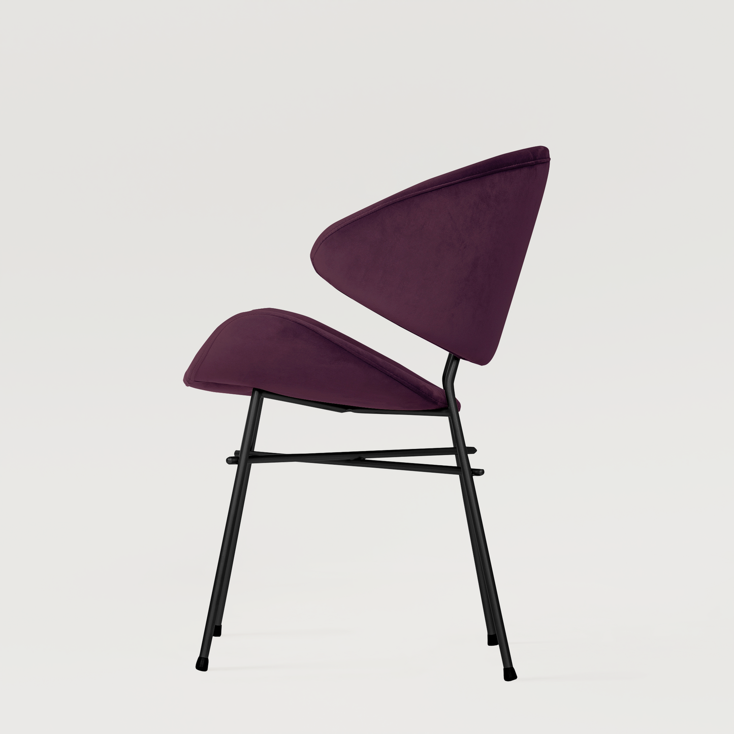 Chair Cheri Velours - Purple