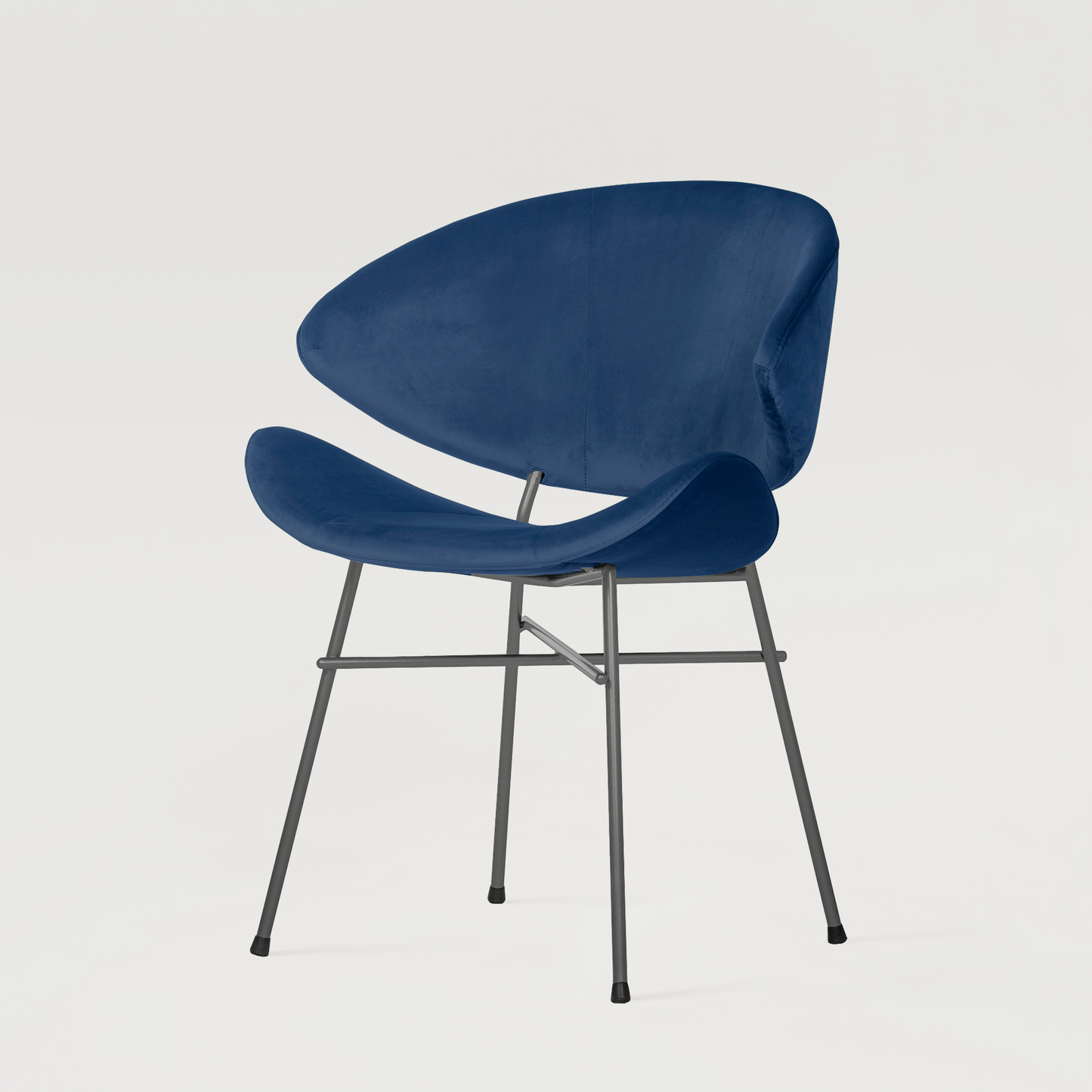 Chair Cheri Velours - Navy Blue