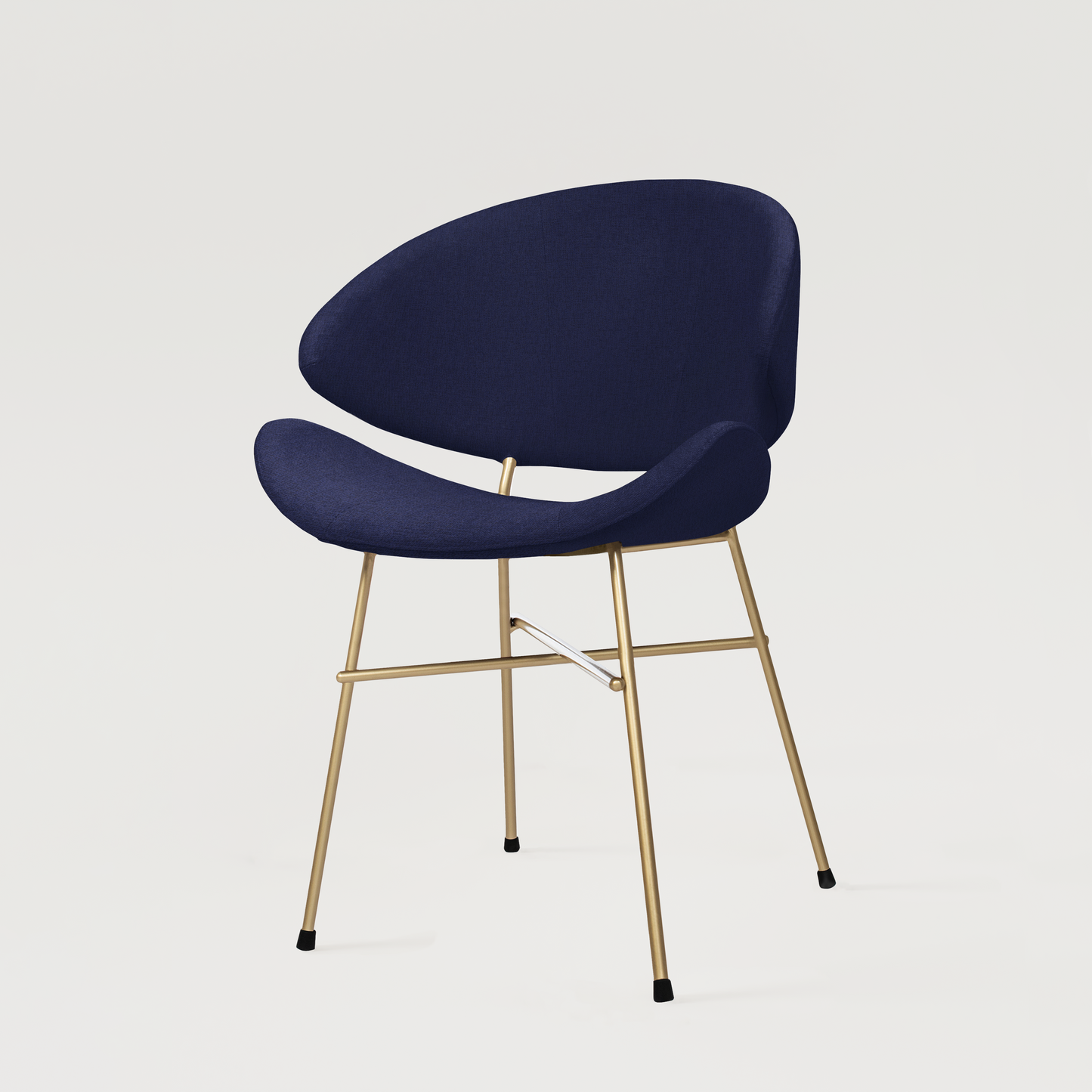 Chair Cheri Trend Gold - Navy Blue