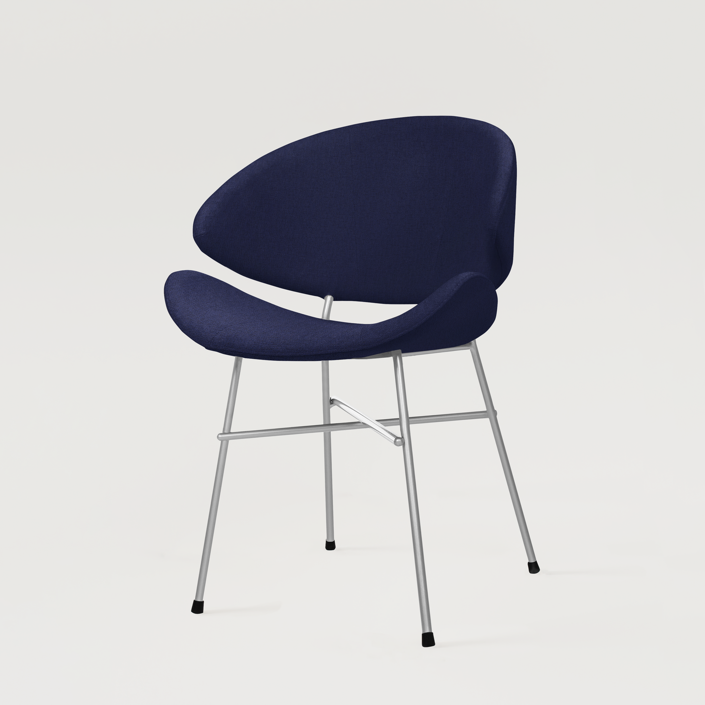 Chair Cheri Trend Chrome - Navy Blue