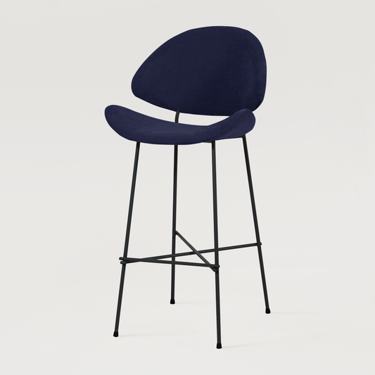 Bar stool Cheri Bar Trend High - Navy Blue