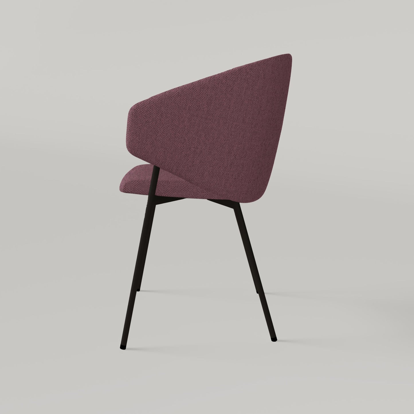 Chair Throne Alvaro - Dusty Rose
