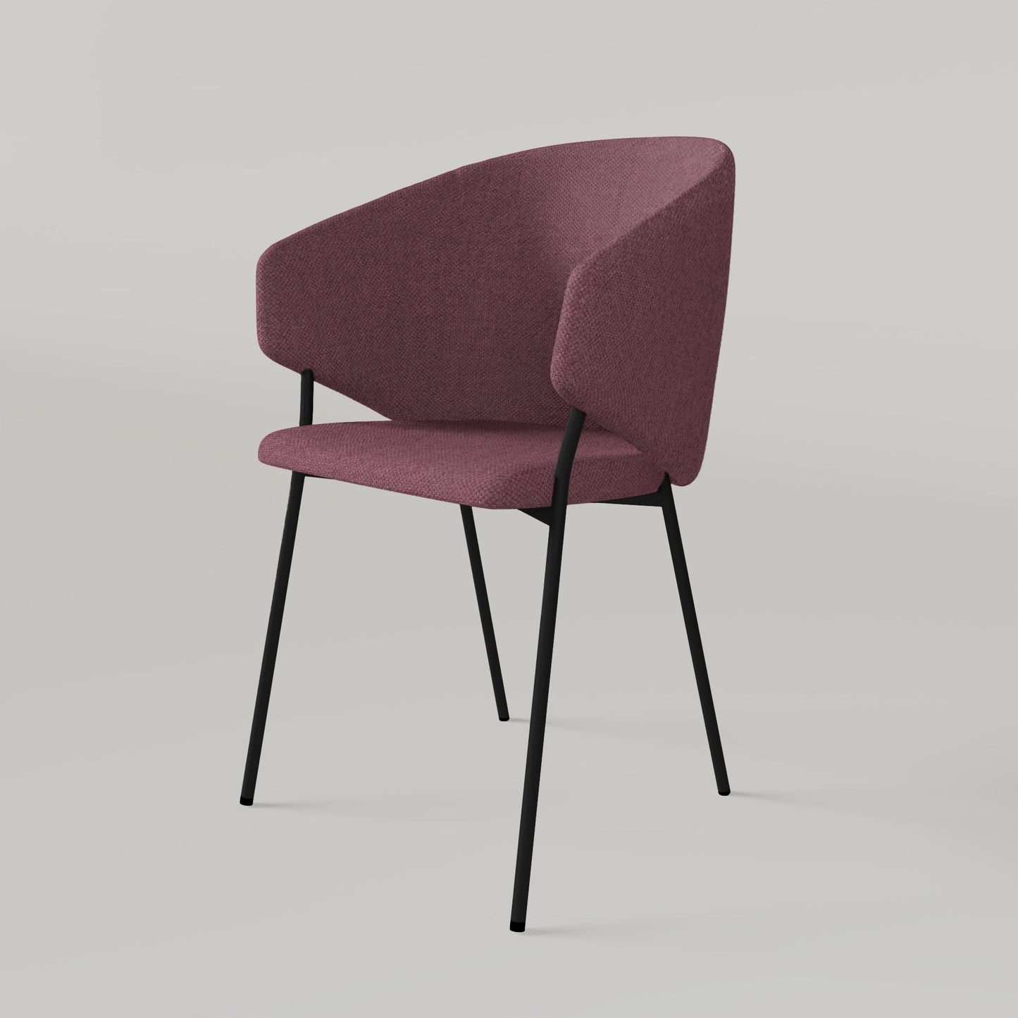 Chair Throne Alvaro - Dusty Rose