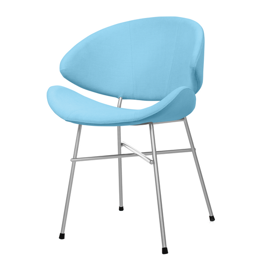 Chair Cheri Trend Chrome - Light Blue
