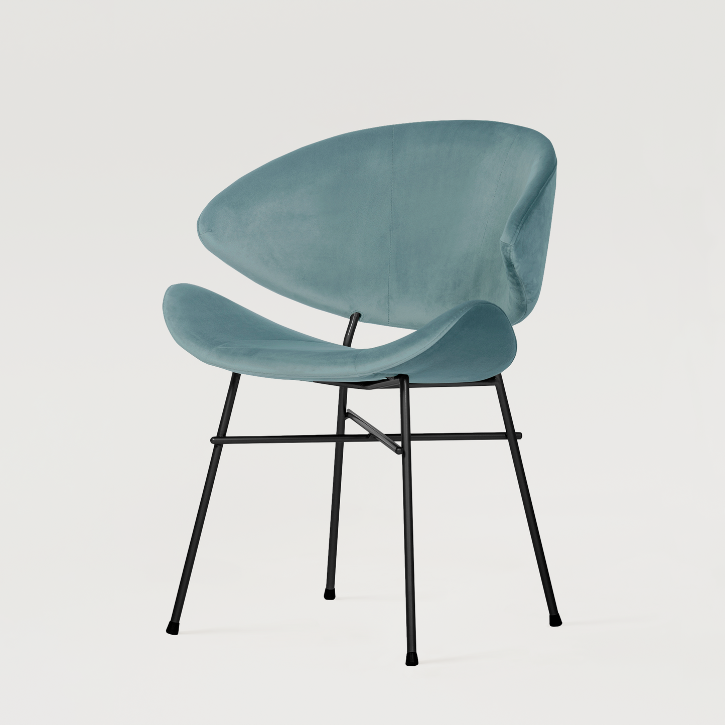 Chair Cheri Velours - Light Blue