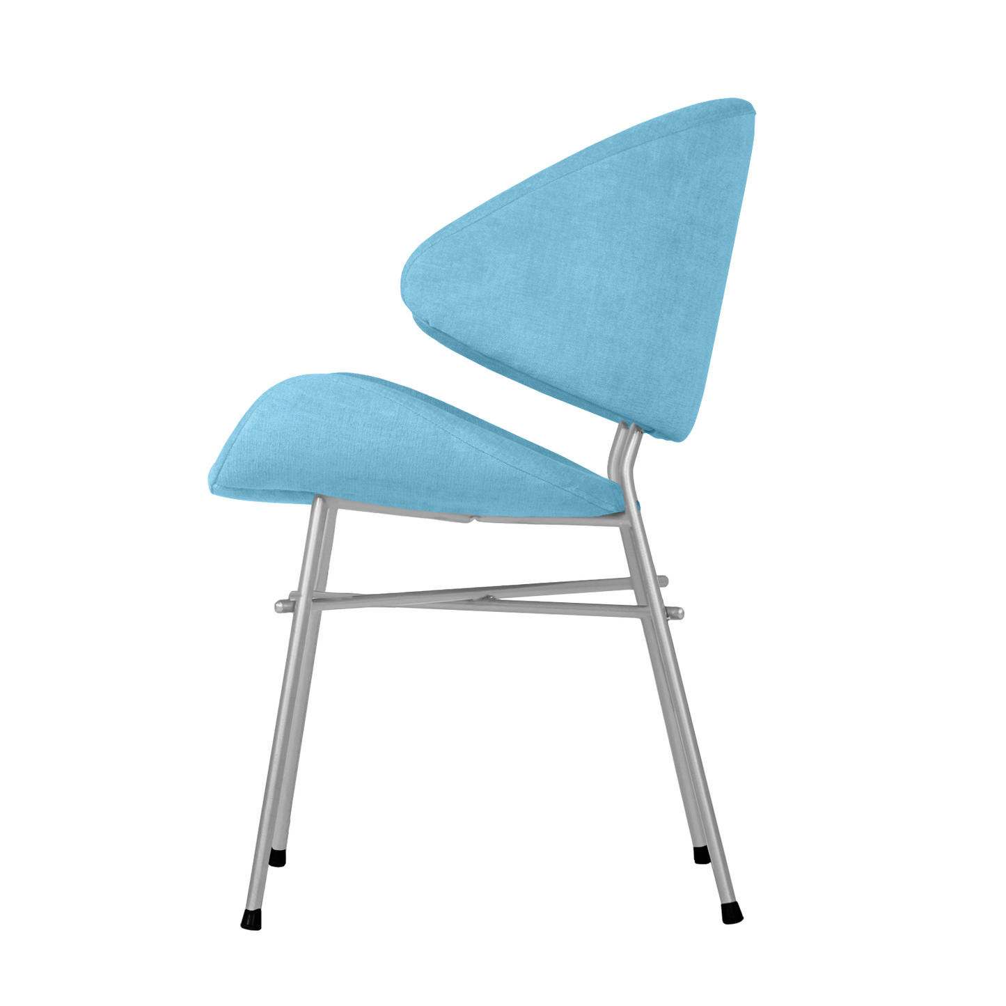 Chair Cheri Trend Chrome - Light Blue