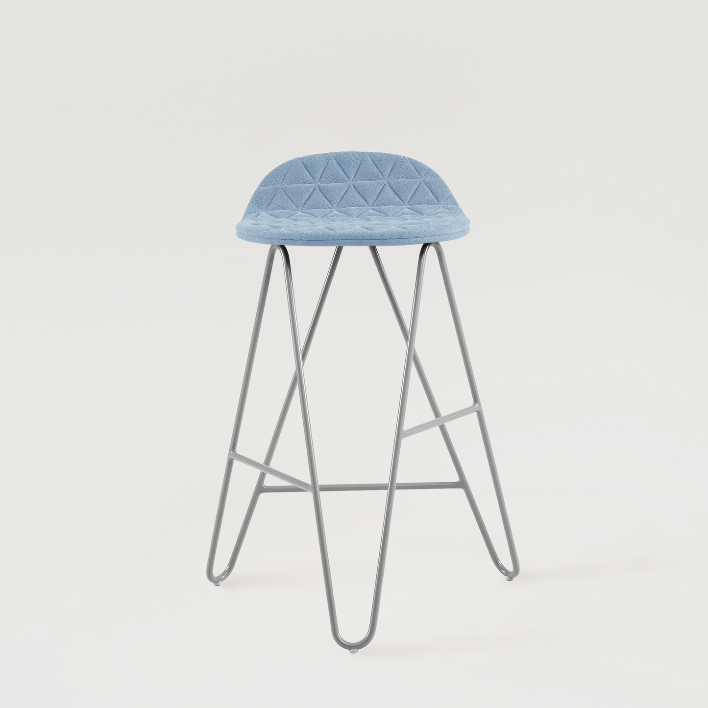Bar stool Mannequin Bar 02 Low - Light Blue