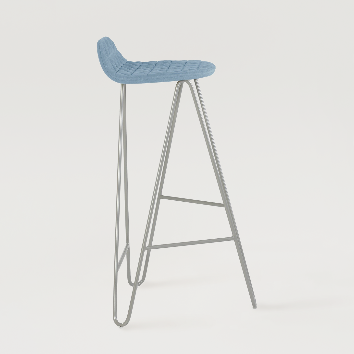 Bar stool Mannequin Bar 02 High - Light Blue