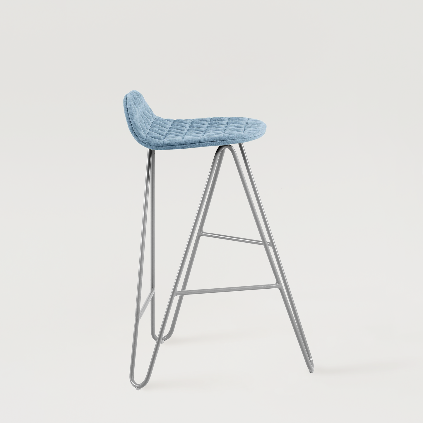 Bar stool Mannequin Bar 02 Low - Light Blue