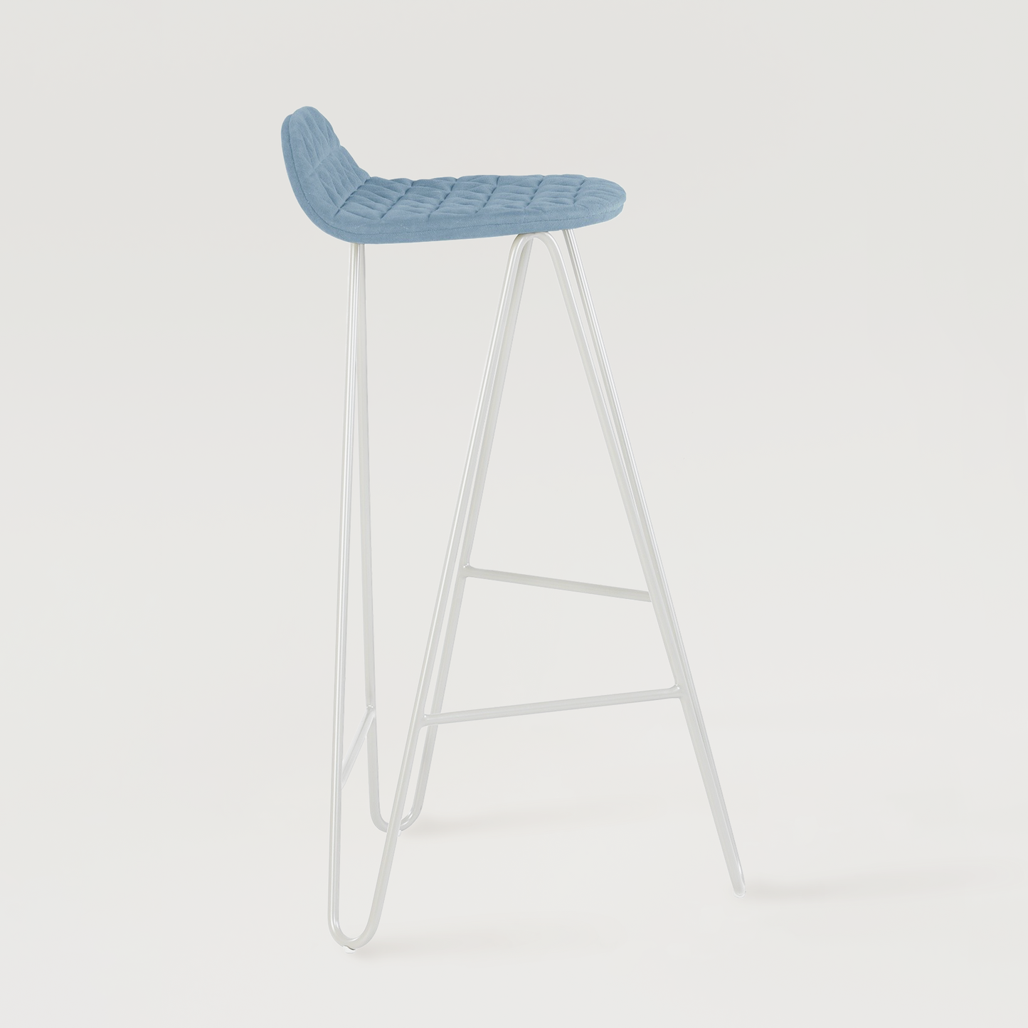 Bar stool Mannequin Bar 02 High - Light Blue