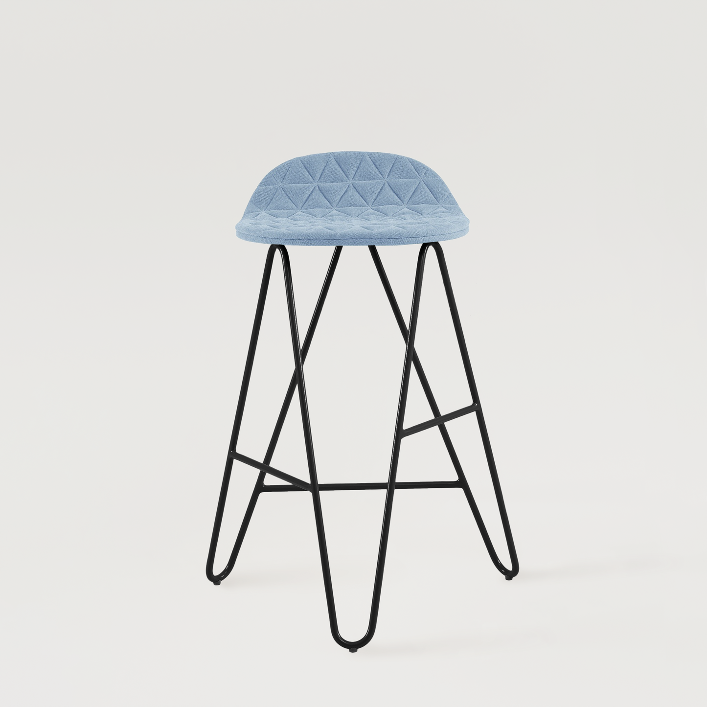 Bar stool Mannequin Bar 02 Low - Light Blue