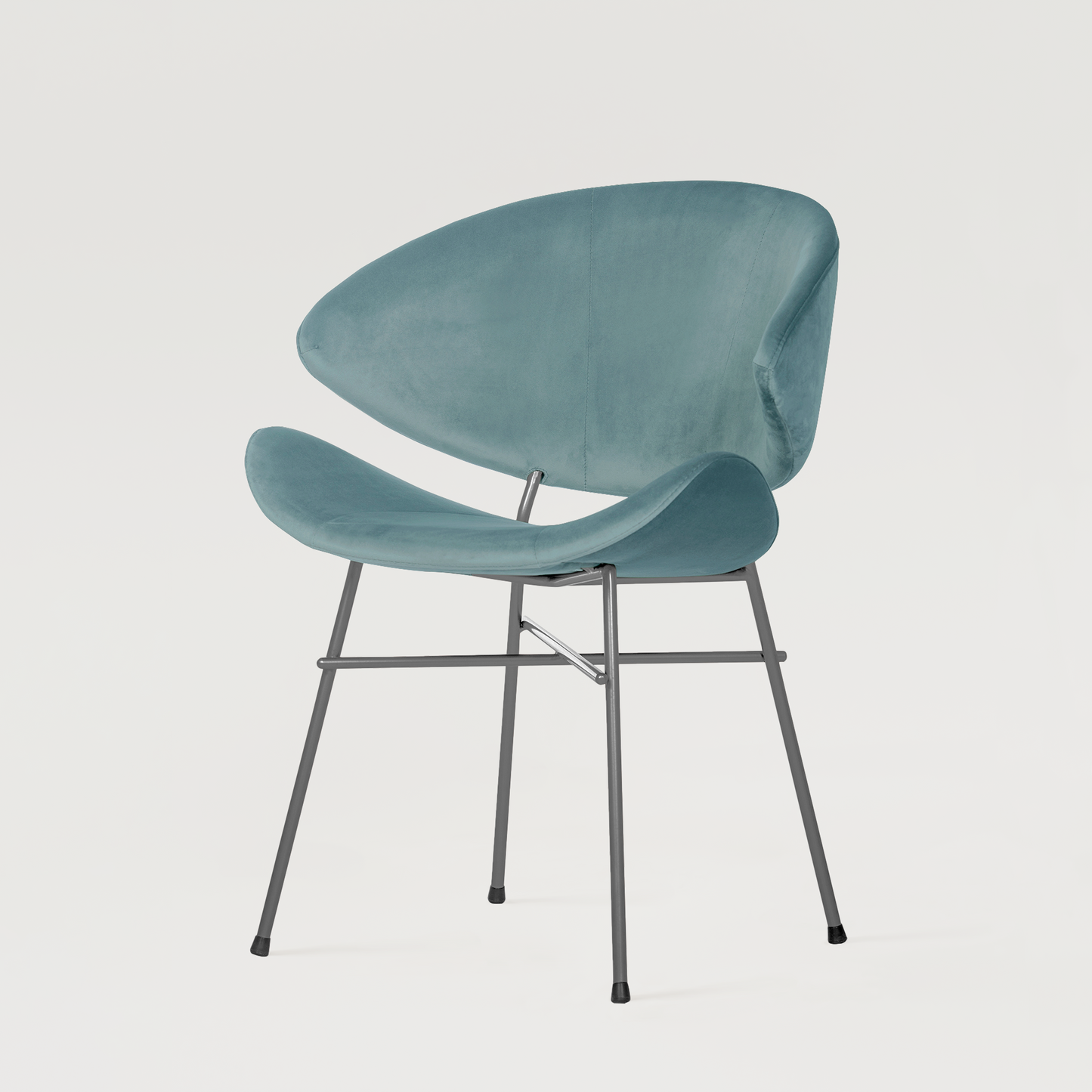 Chair Cheri Velours - Light Blue