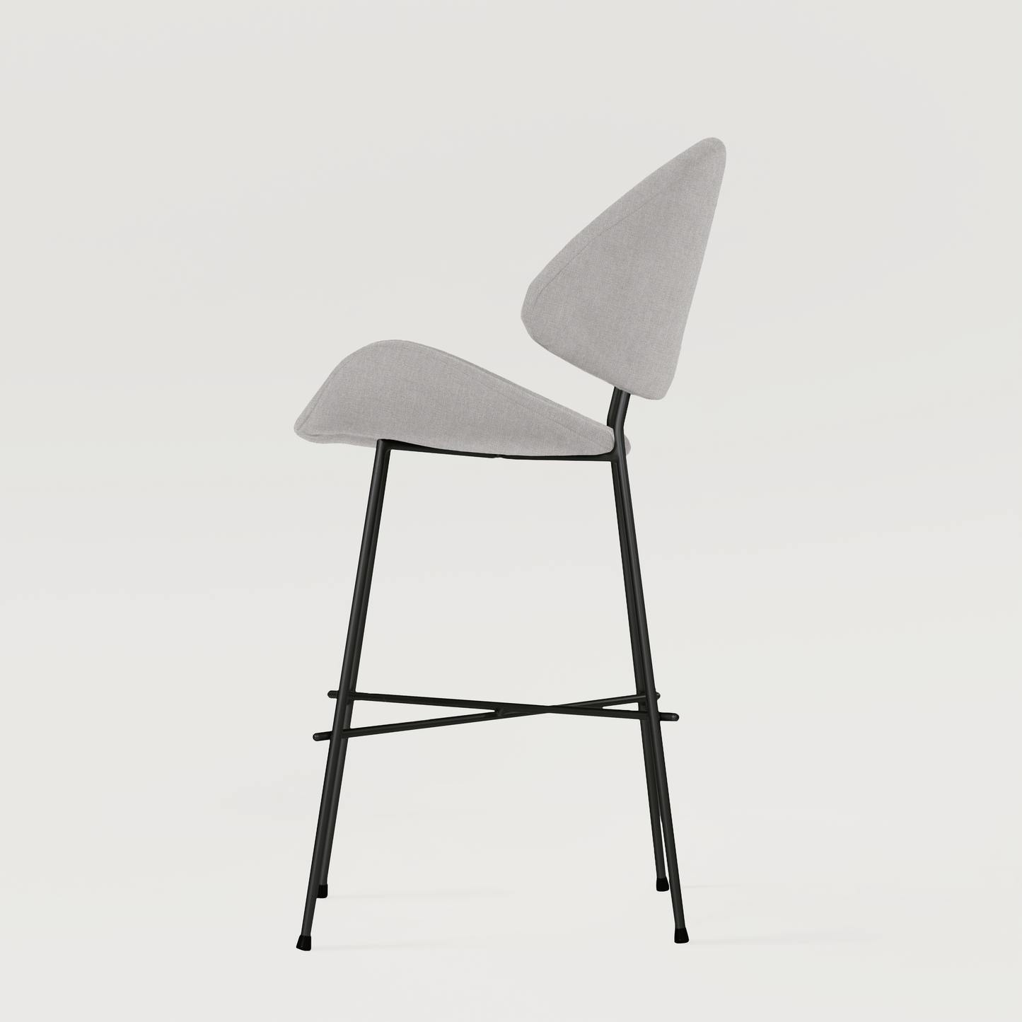 Bar stool Cheri Bar Trend Low - Light Grey