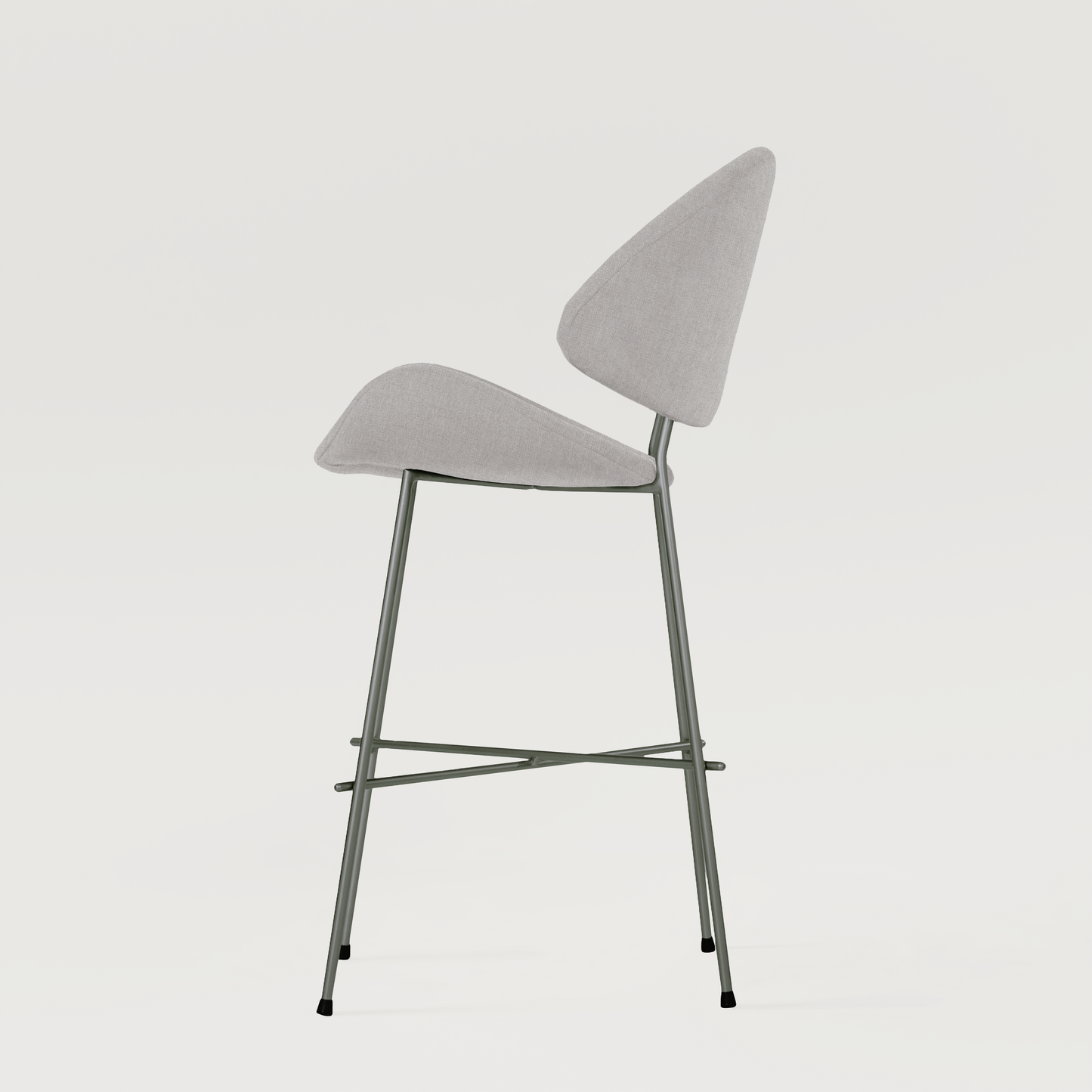 Bar stool Cheri Bar Trend Low - Light Grey