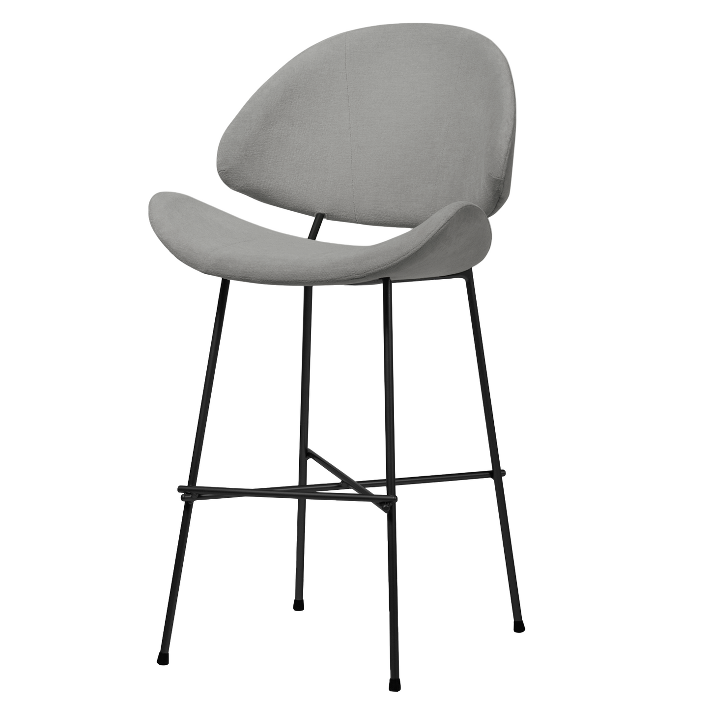 Bar stool Cheri Bar Trend Low - Light Grey