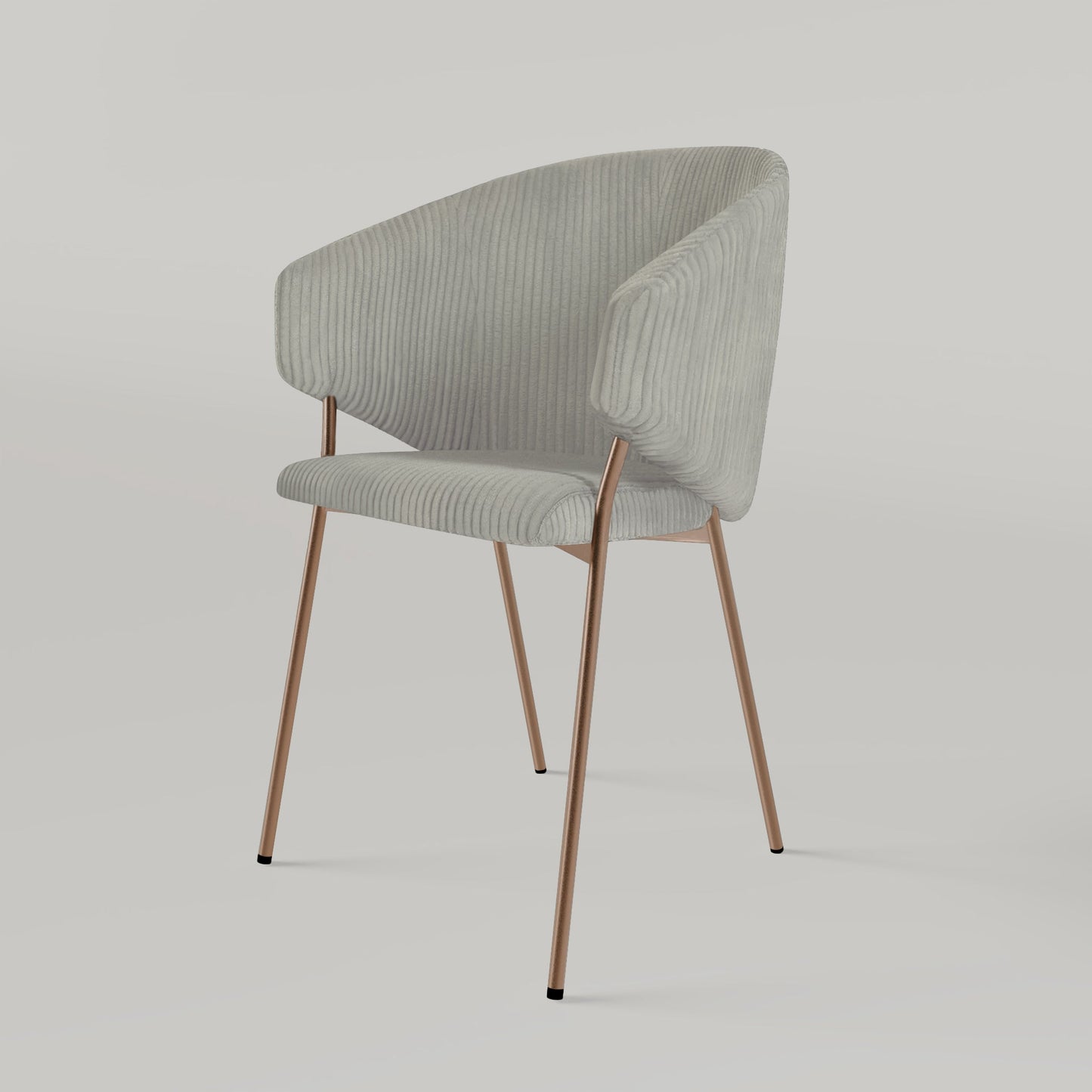 Chair Throne Cord Copper - Light Grey