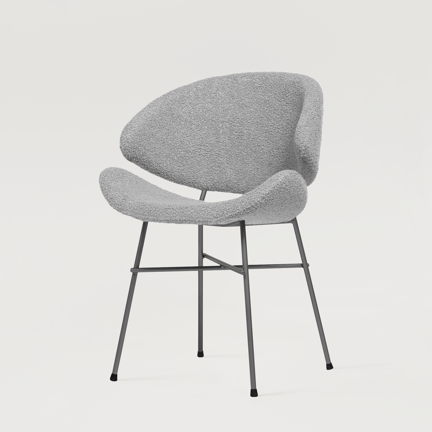 Chair Cheri Boucle - Light Grey