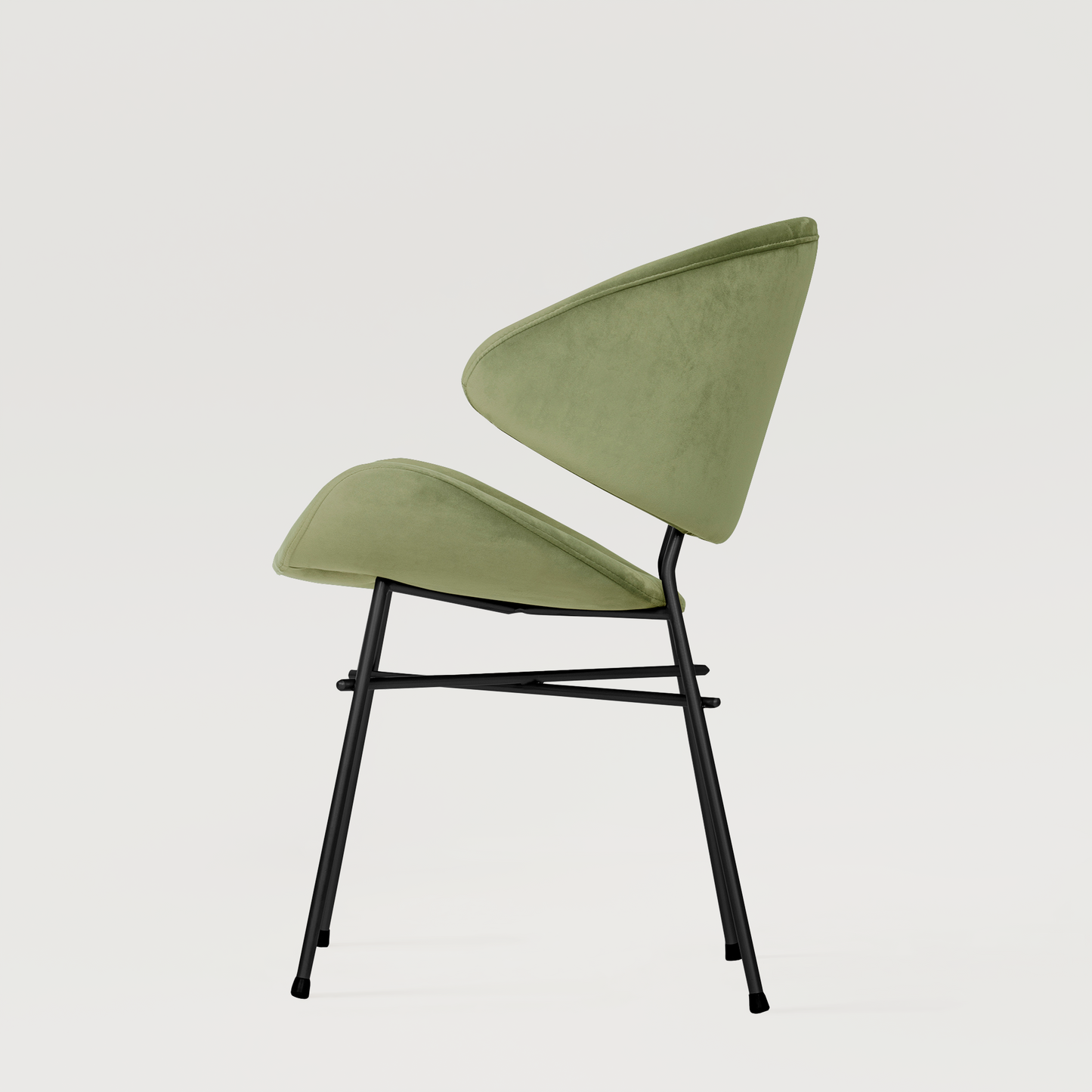 Chair Cheri Velours - Light Green