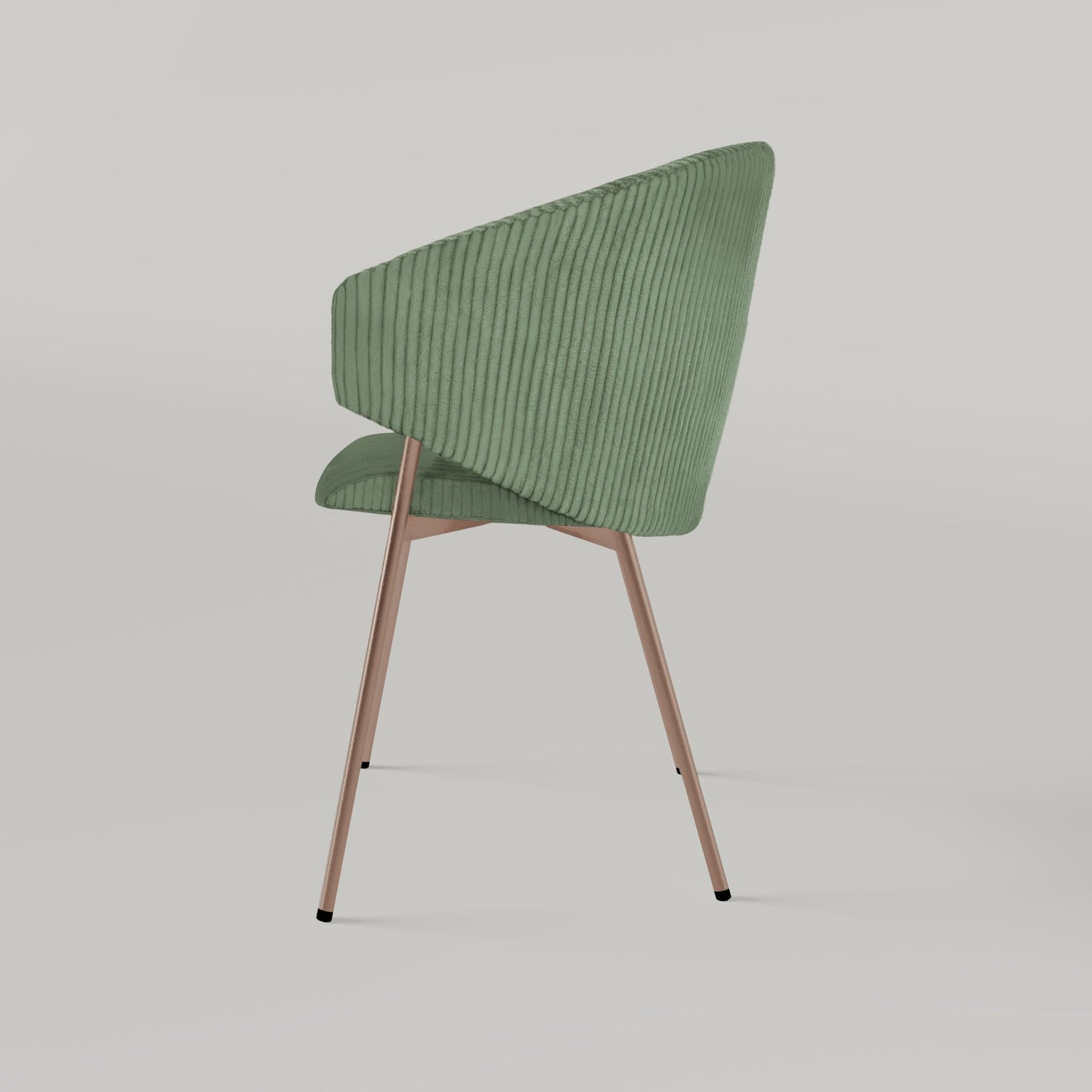 Chair Throne Cord Copper - Light Green