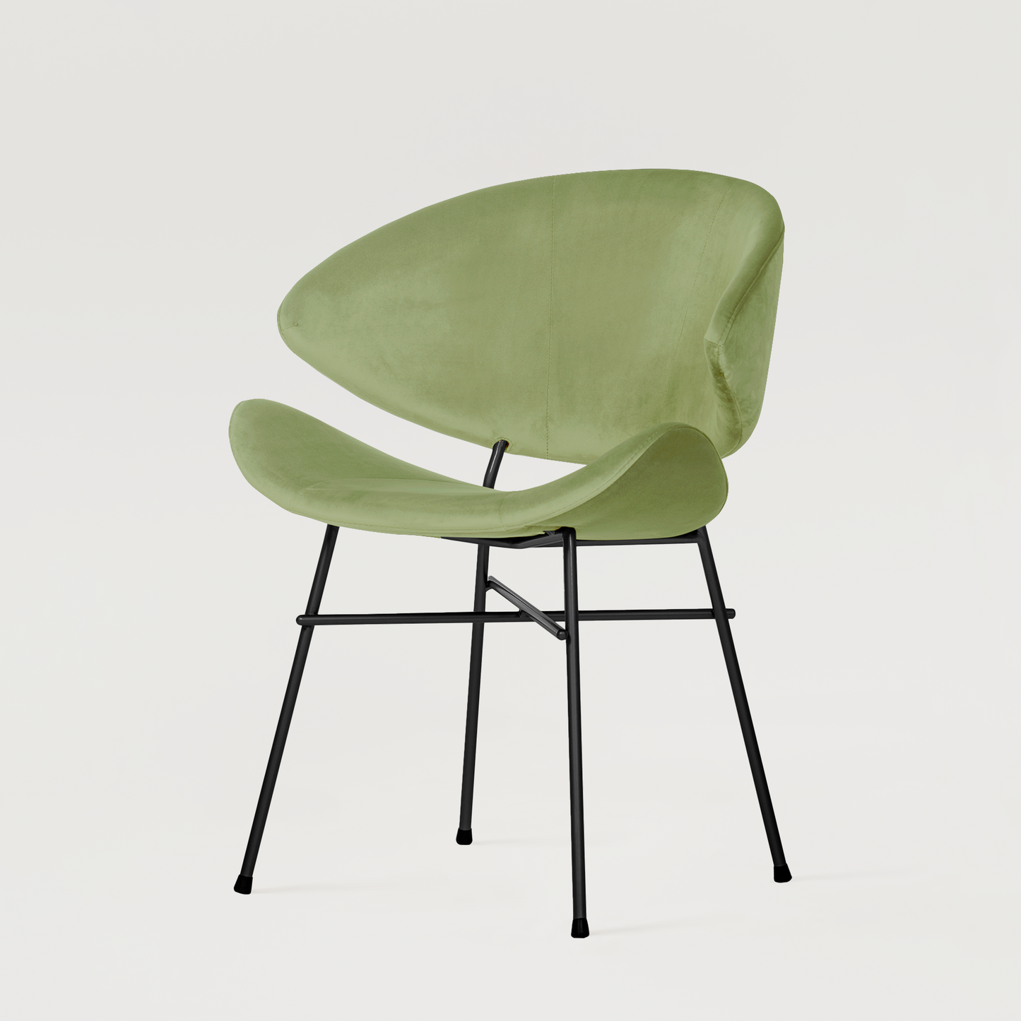 Chair Cheri Velours - Light Green