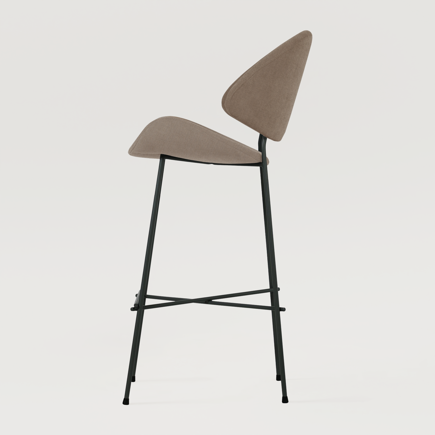 Bar stool Cheri Bar Trend High - Coffee