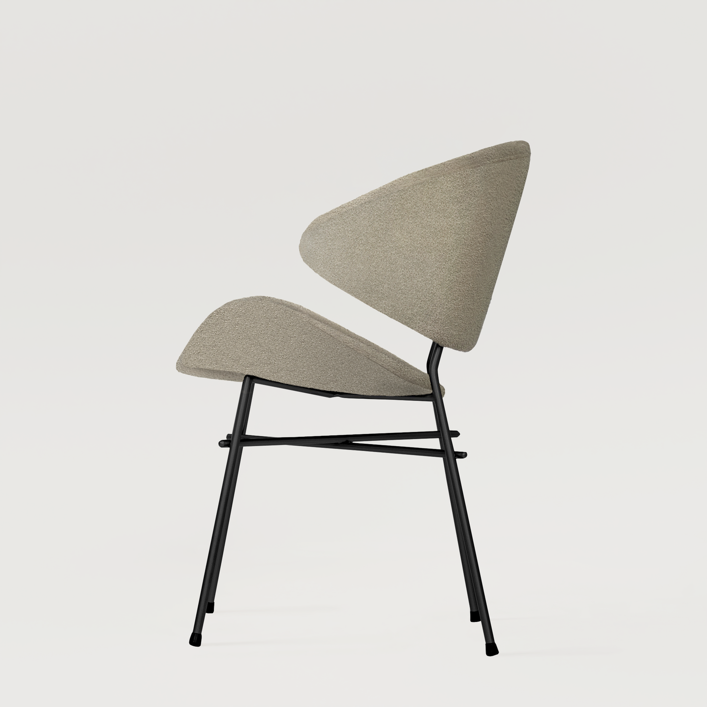 Chair Cheri Boucle - Coffee