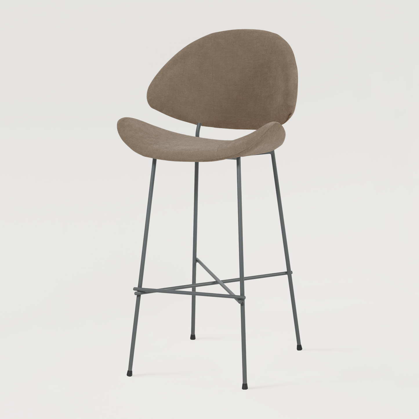 Bar stool Cheri Bar Trend High - Coffee