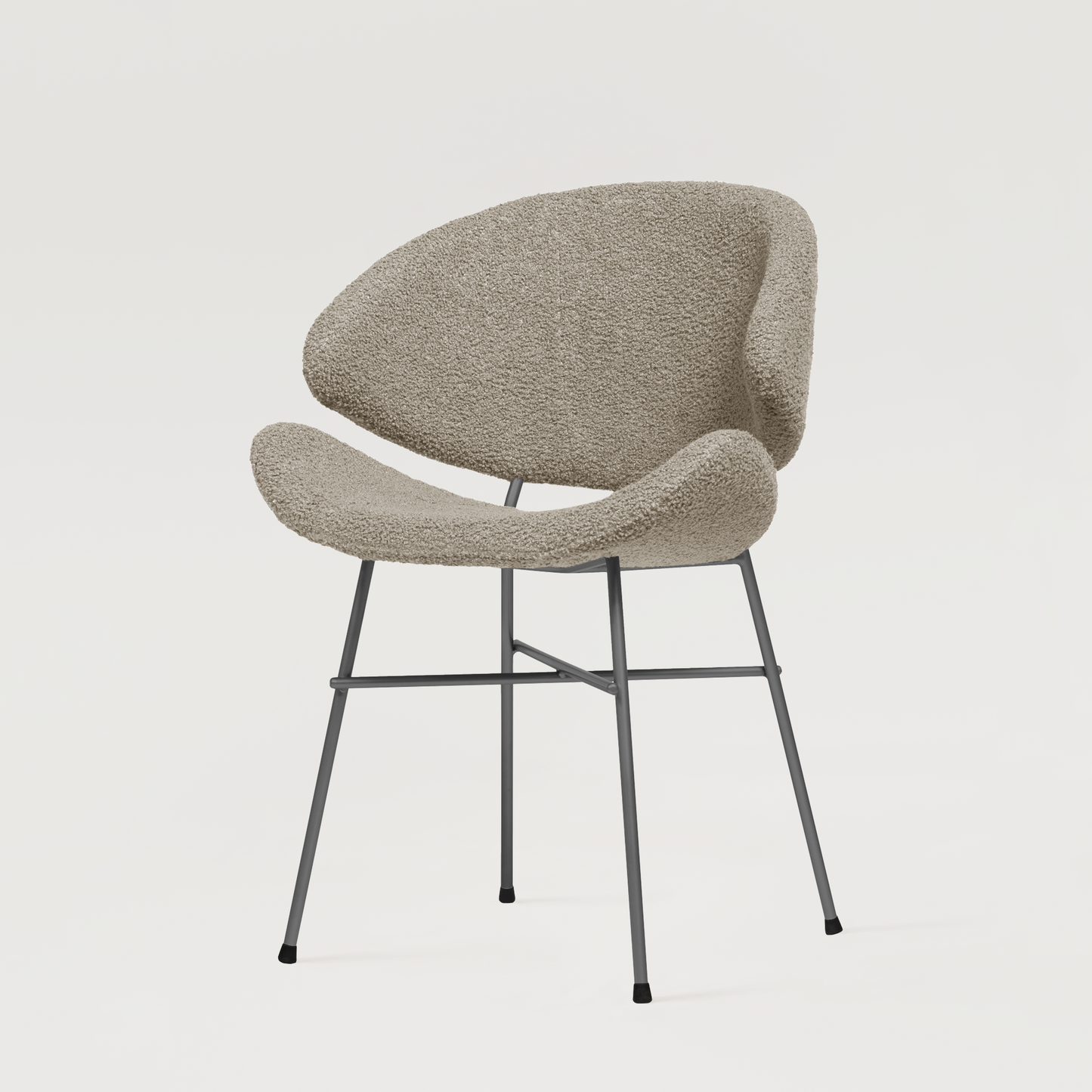 Chair Cheri Boucle - Coffee