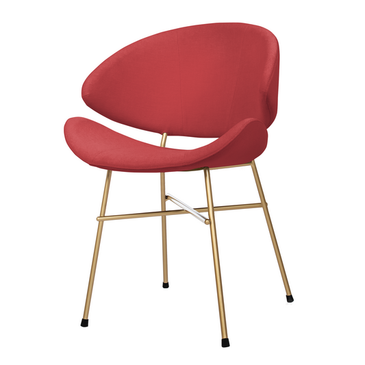 Chair Cheri Trend Gold - Coral