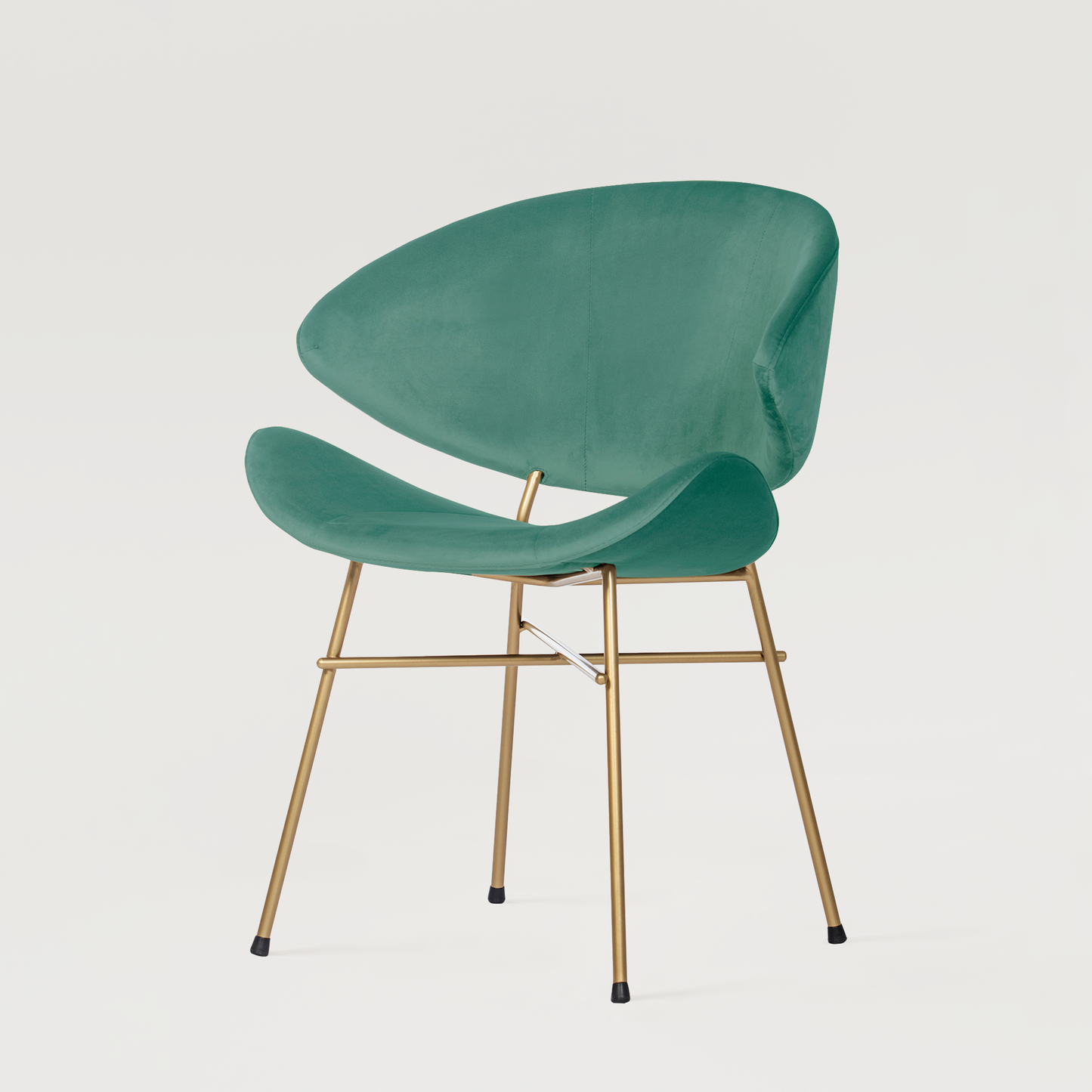 Chair Cheri Velours Gold - Mint