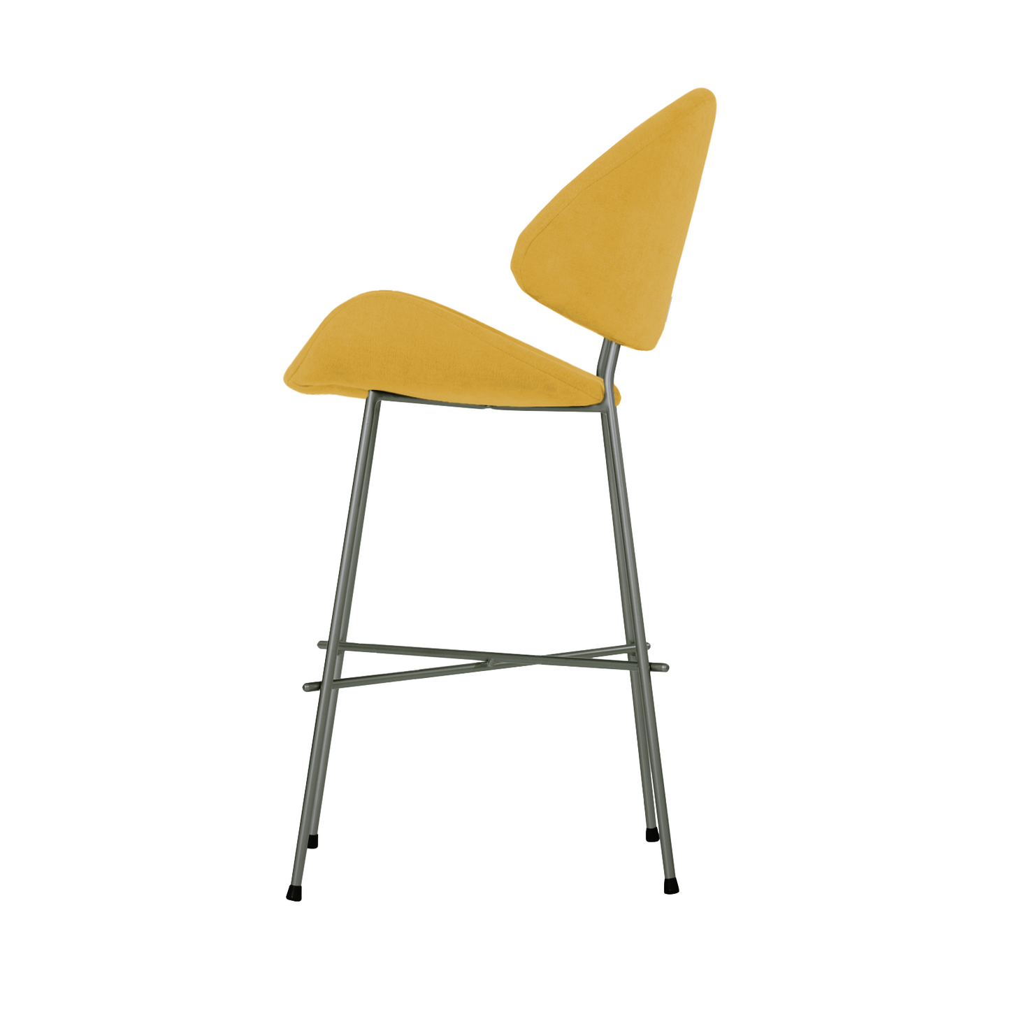 Bar stool Cheri Bar Trend Low - Mustard