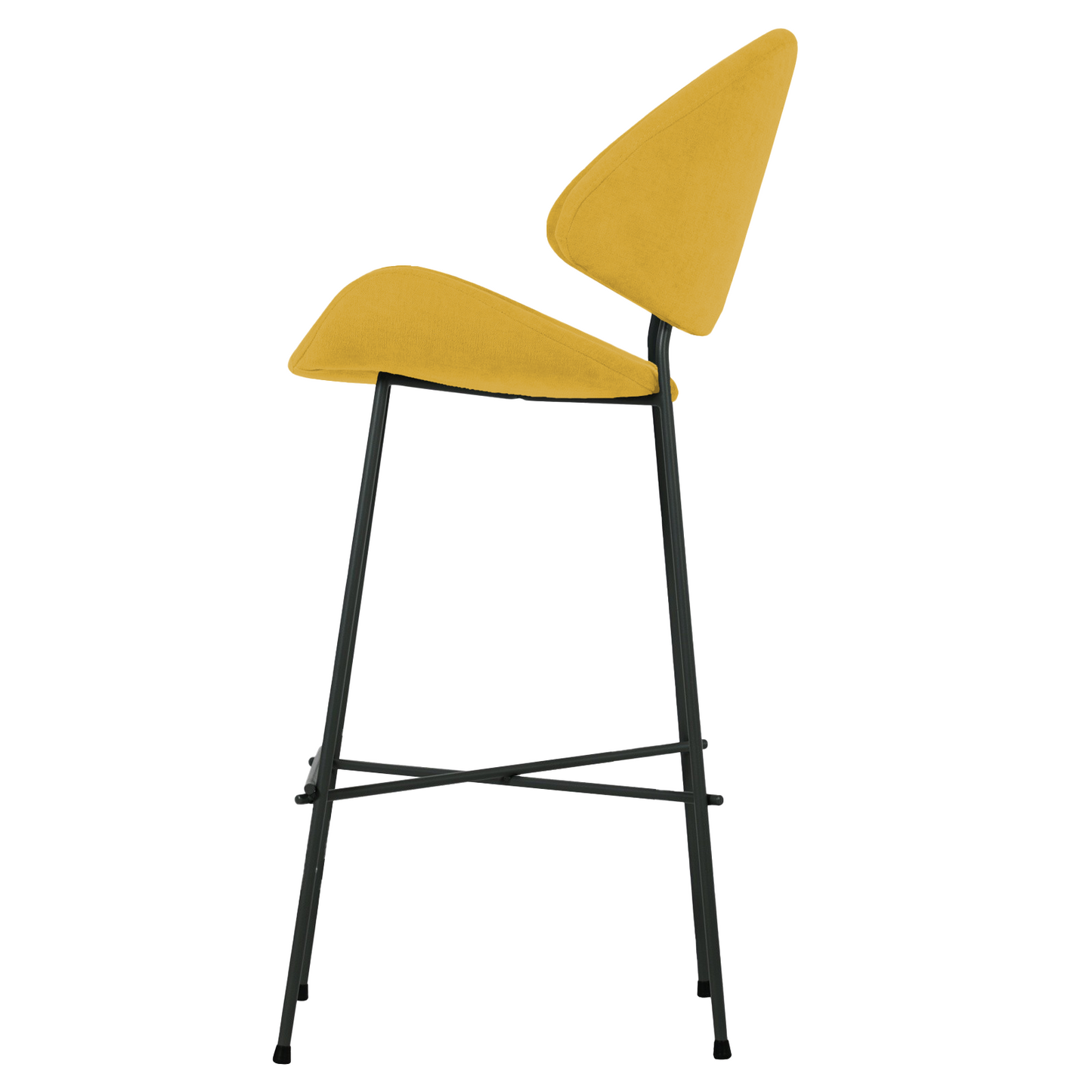 Bar stool Cheri Bar Trend High - Mustard