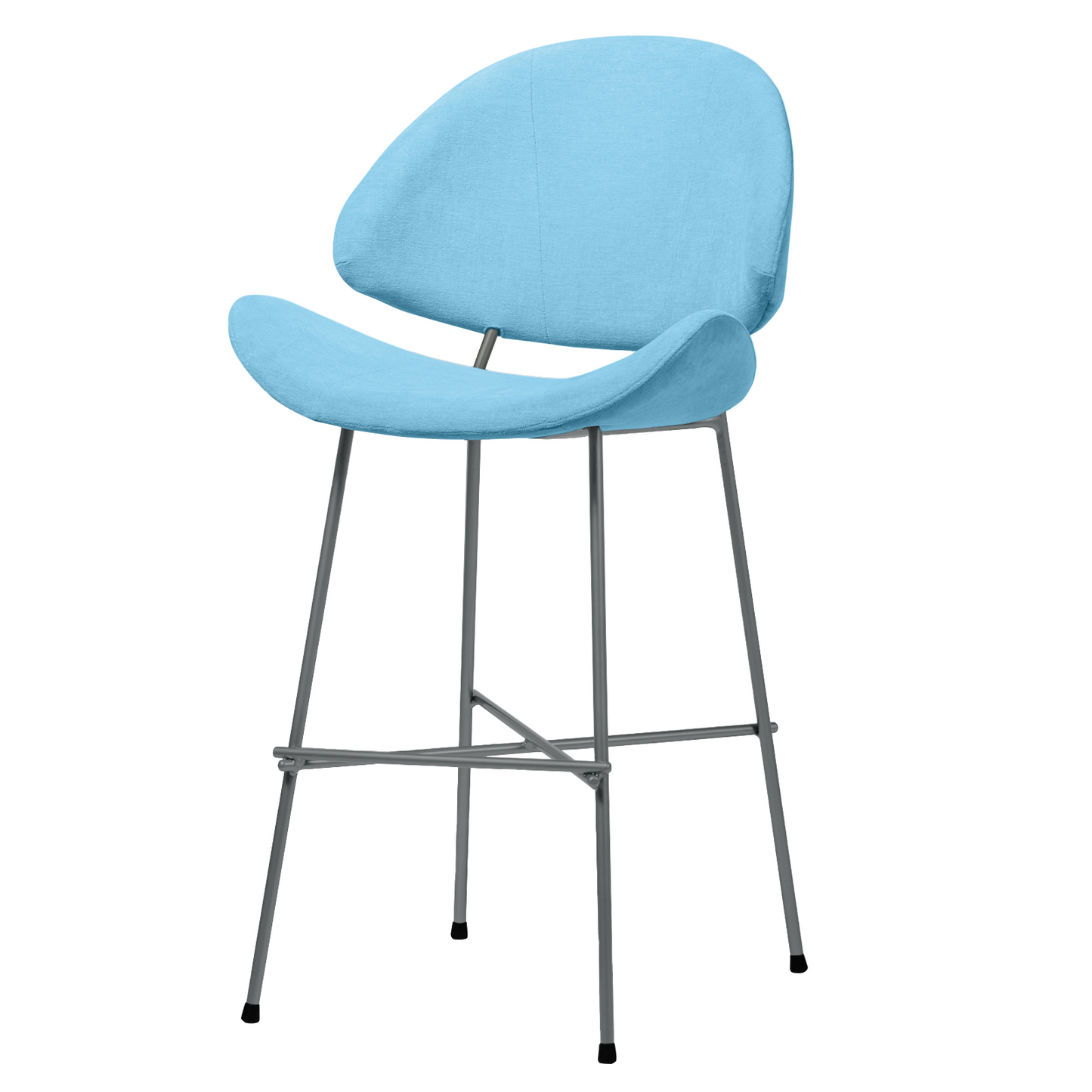 Bar stool Cheri Bar Trend Low - Light Blue