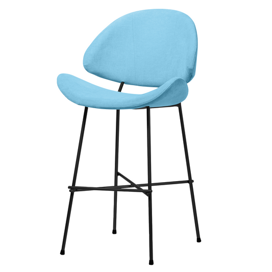 Bar stool Cheri Bar Trend Low - Light Blue
