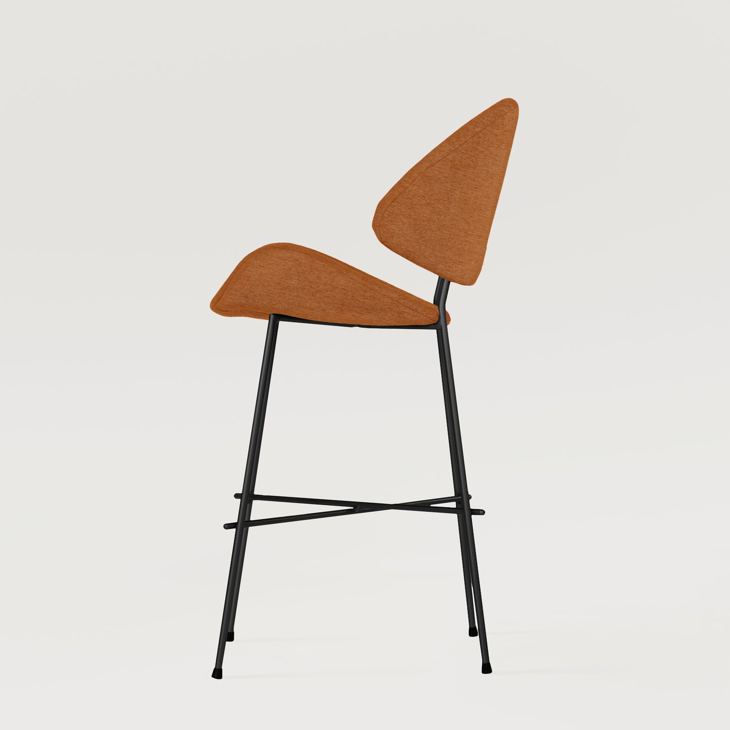 Bar stool Cheri Bar Maero Low - Rust