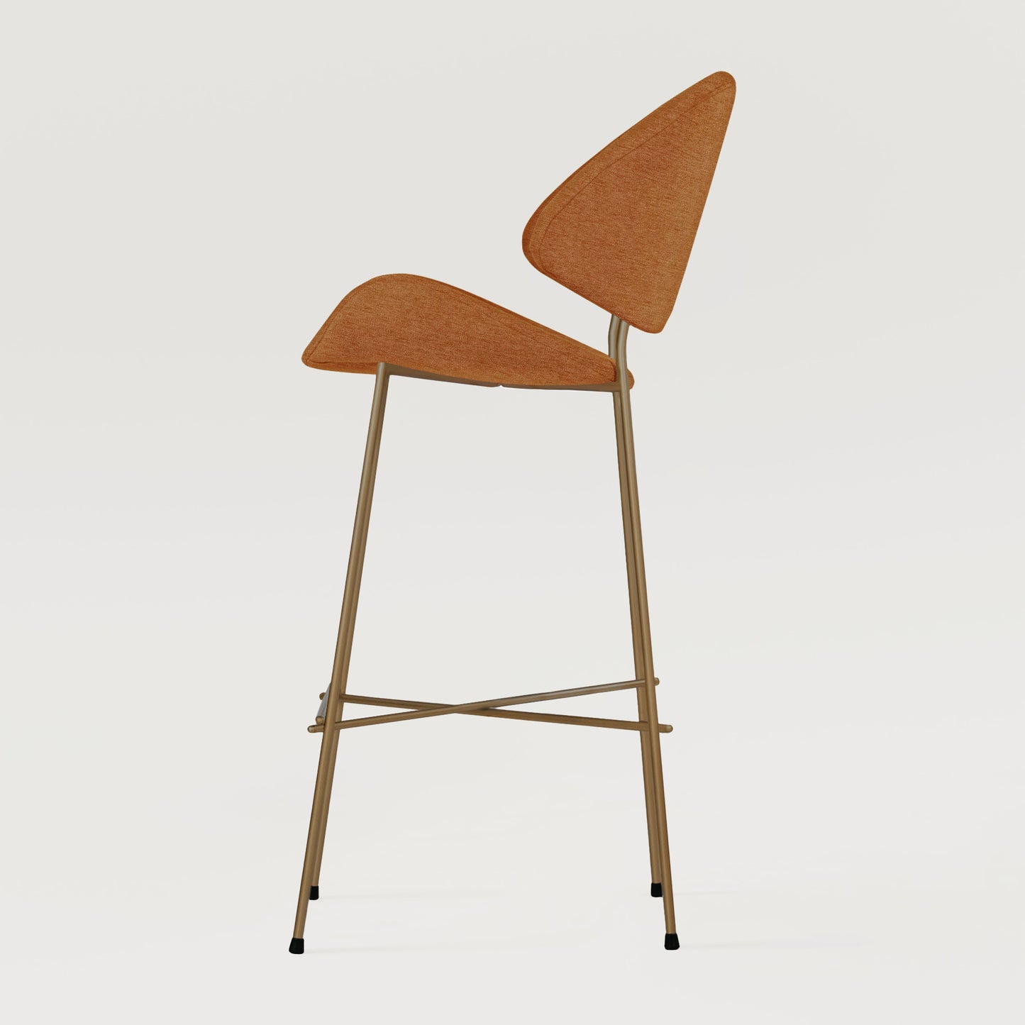 Bar stool Cheri Bar Maero Copper High - Rust