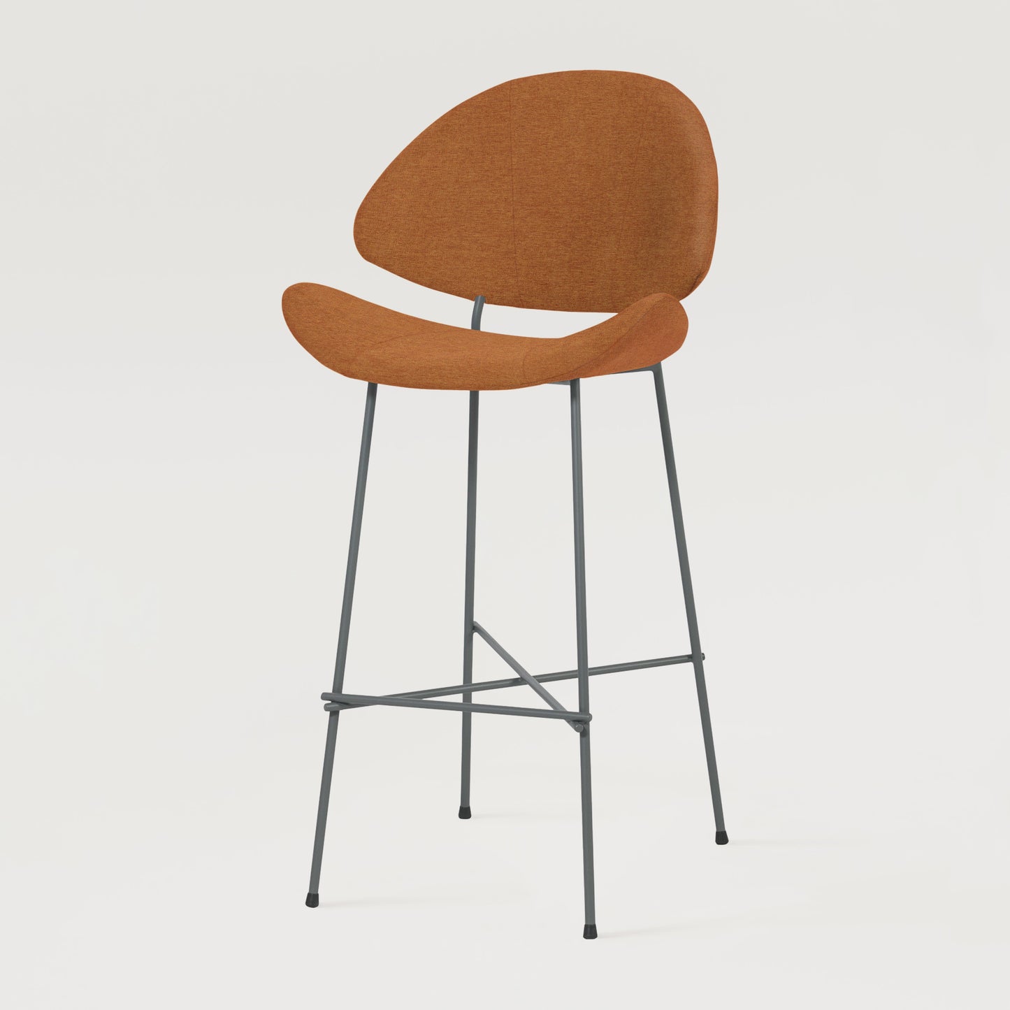 Bar stool Cheri Bar Maero High - Rust