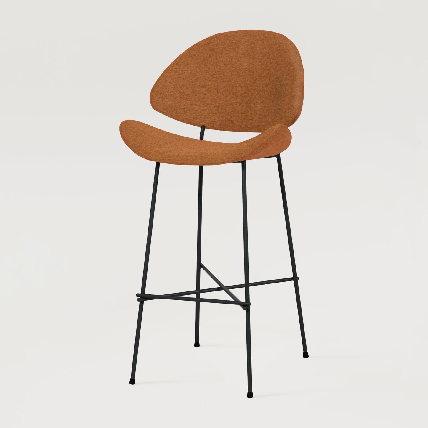 Bar stool Cheri Bar Maero High - Rust