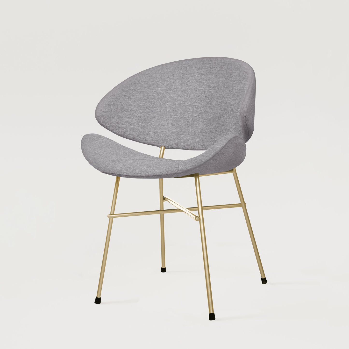 Chair Cheri Maero Gold - Jasnoszare