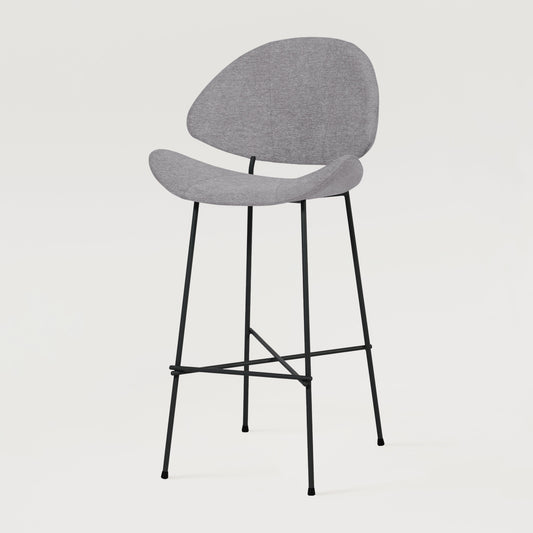Bar stool Cheri Bar Maero High - Jasnoszare