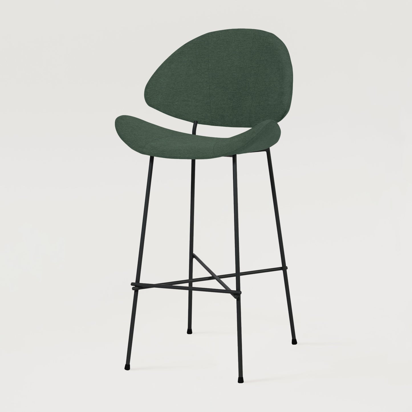 Bar stool Cheri Bar Maero High - Sea Green