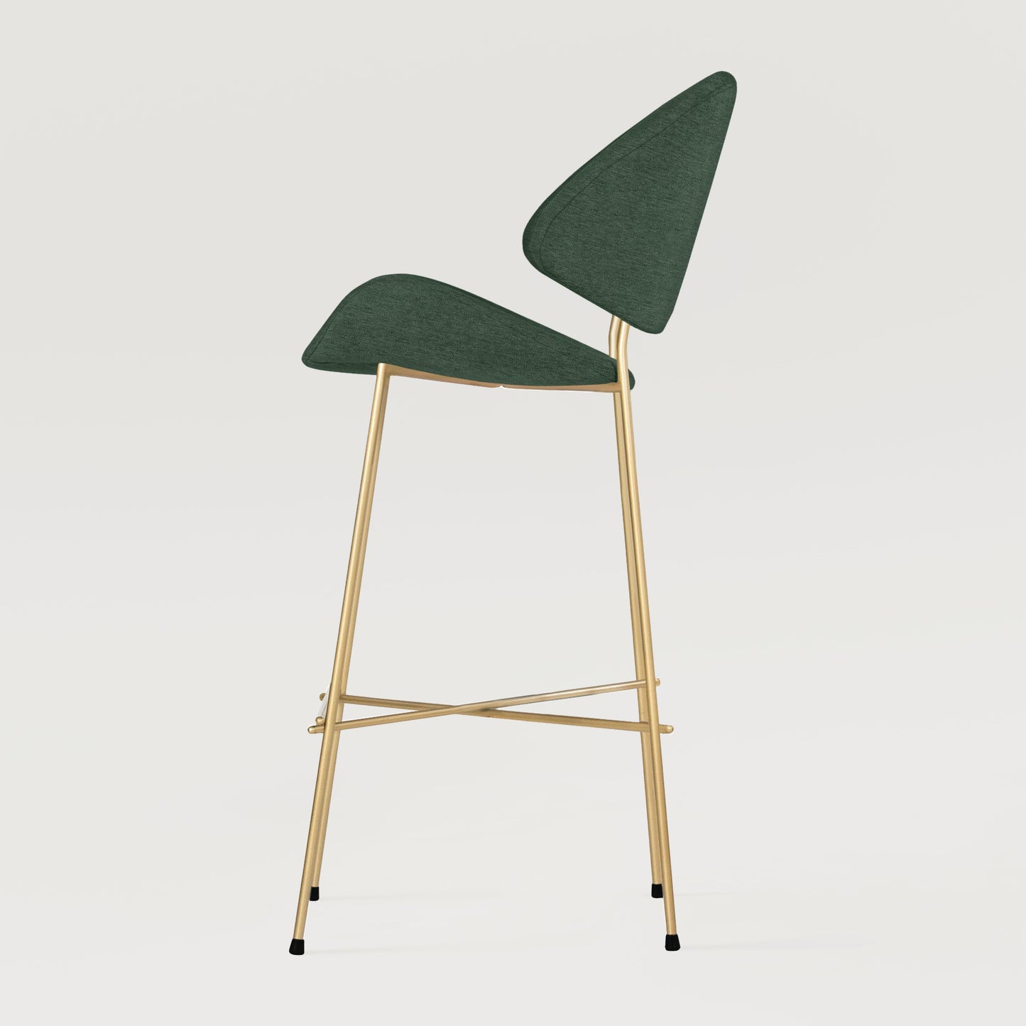 Bar stool Cheri Bar Maero Gold High - Sea Green