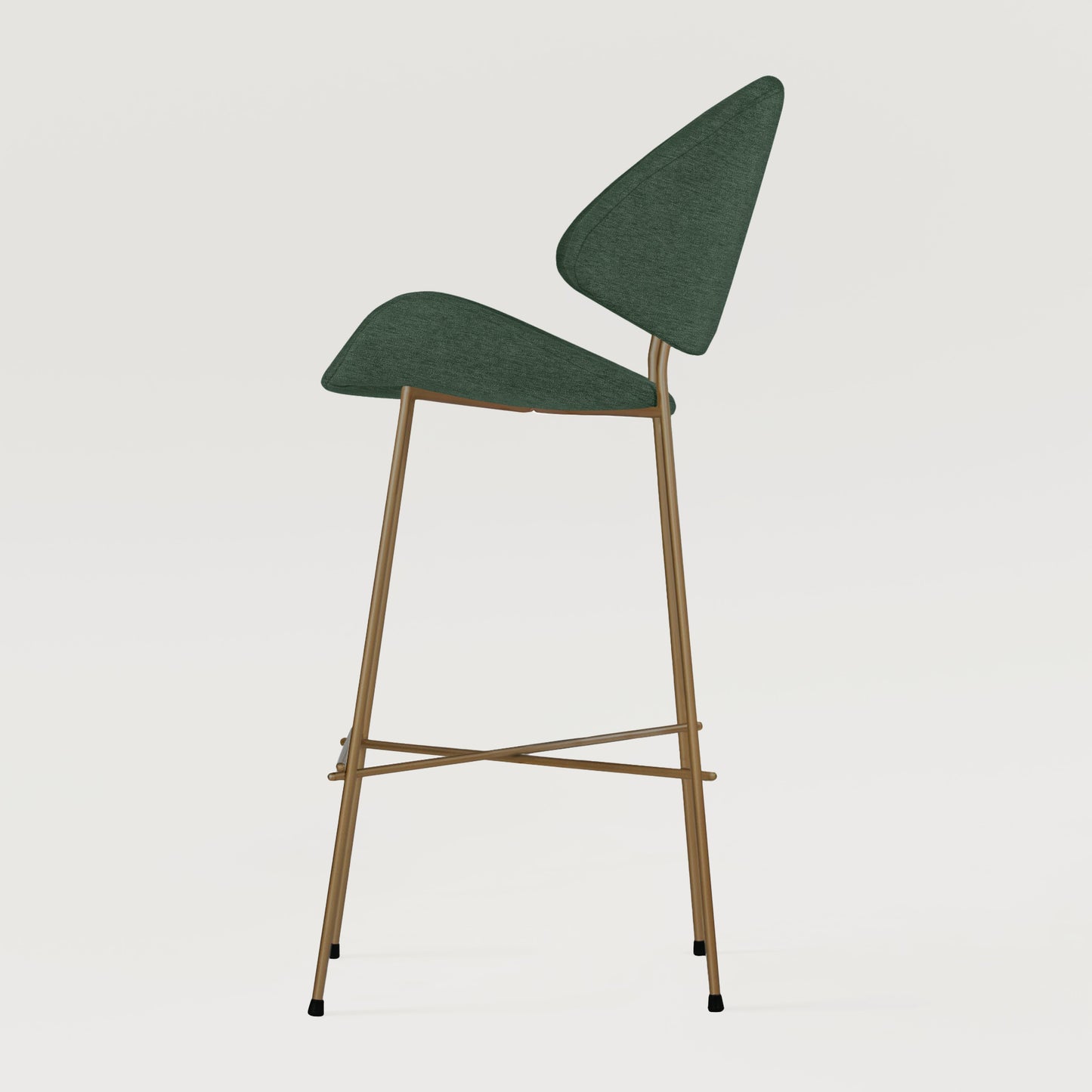 Bar stool Cheri Bar Maero Copper High - Sea Green